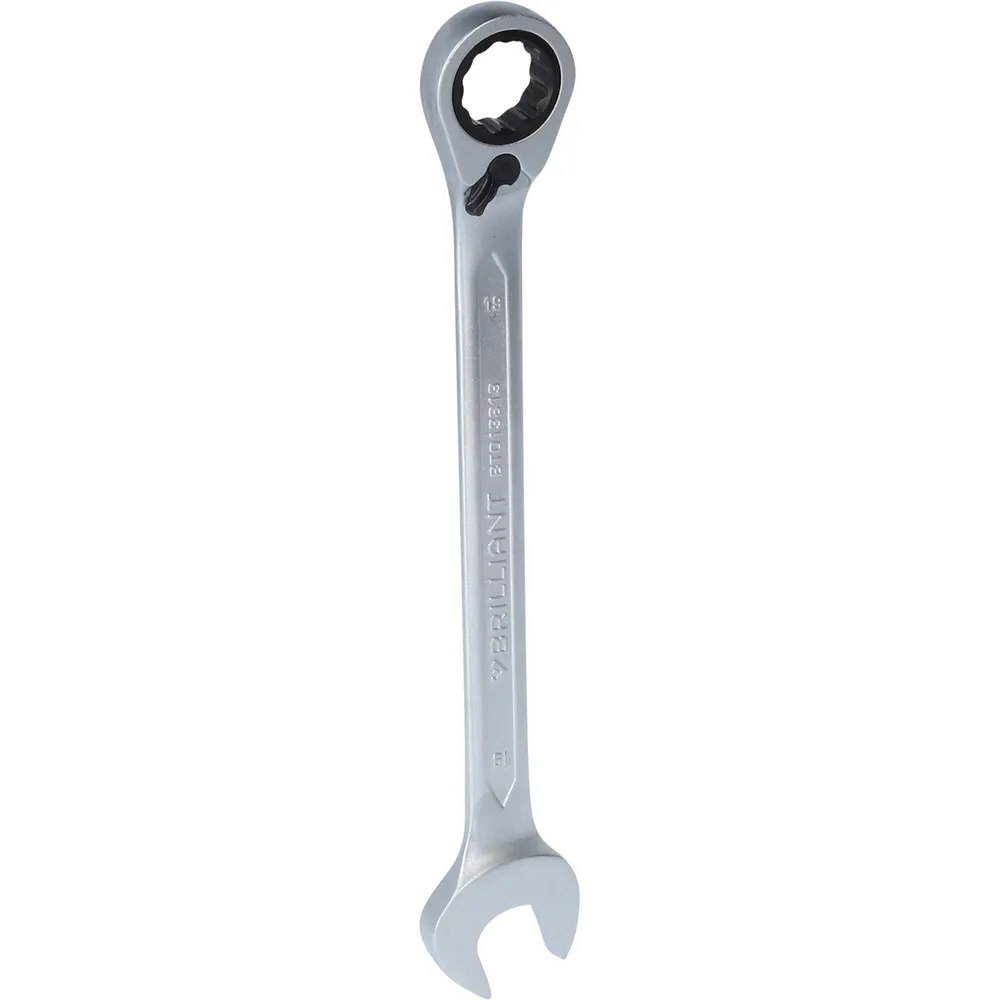 BRILLIANT TOOLS Ratschenringschlüssel umschaltbar 19 mm - BT013819