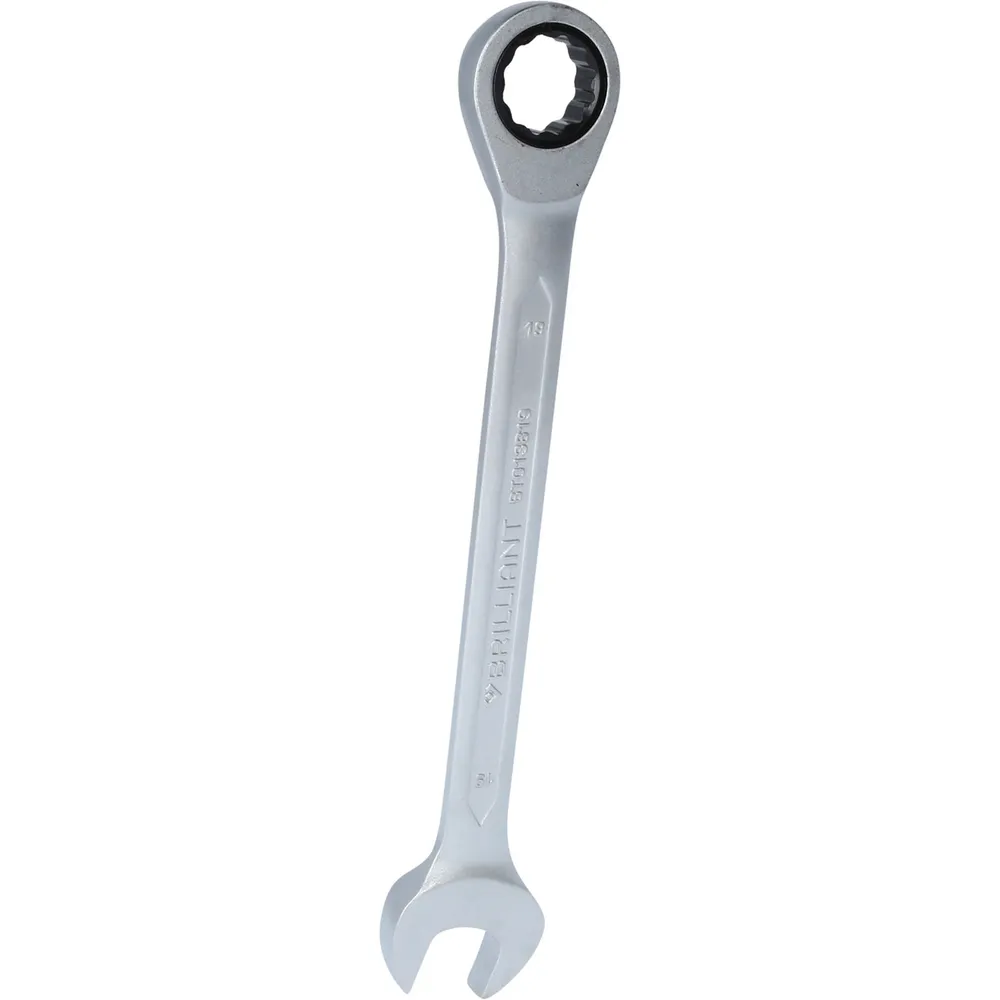 BRILLIANT TOOLS Ratschenringschlüssel umschaltbar 19 mm - BT013819