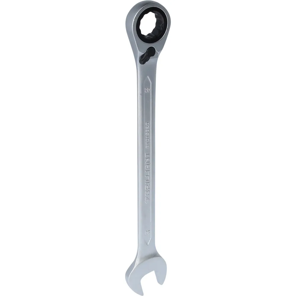 BRILLIANT TOOLS Ratschenringschlüssel umschaltbar 20 mm - BT013820
