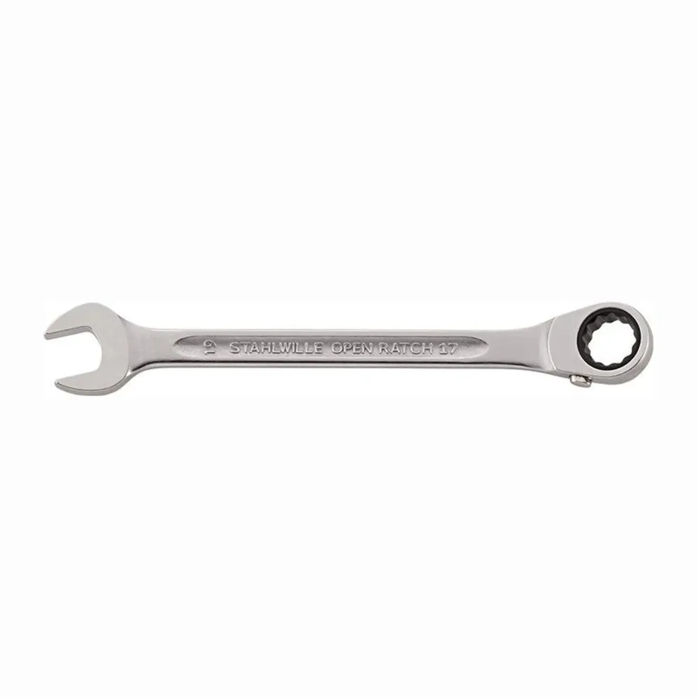 Stahlwille Maulringratschenschlüssel 17 SW 19 mm 252 mm - 41171919