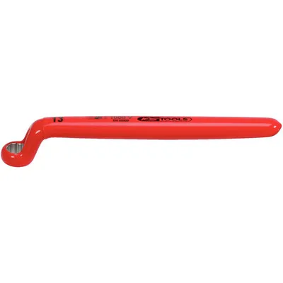 KSTOOLS® - Ringschlüssel mit Schutzisolierung, gekröpft , 19mm