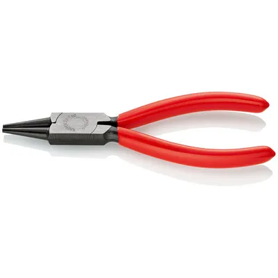 KNIPEX® - Rundzange 22 01 140 EAN rund, spitz zulaufend poliert kstüberz. 140mm