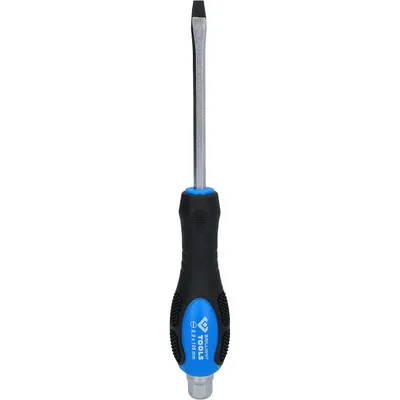 Brilliant Tools - Schraubendreher Schlitz mit Schlagkappe, 6,0 mm