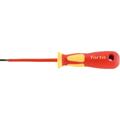 FORTIS - Schraubendreher VDE 3 x 0,5 x 100mm