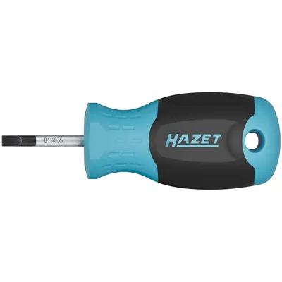 HAZET - Schraubendreher 811K-35 ∙ Schlitz Profil ∙ SW 0,6 x 3,5 mm