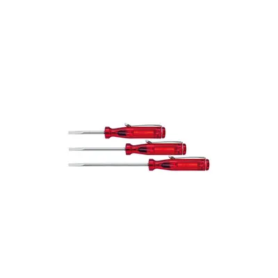Wiha® - Schraubendreher Schlitz 500 Kunststoff Rundgriff 3x80mm