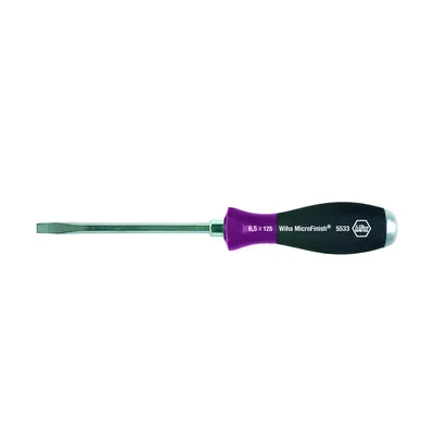 Wiha® - Schraubendreher Schlitz 5533 Kunststoff Rundgriff 10x1,6x175mm