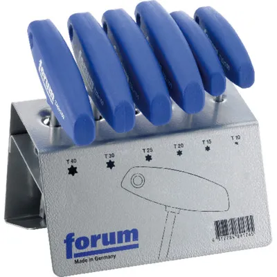forum® - T-Griff-Schraubendreher-Satz für TORX® T10-40 im Ständer