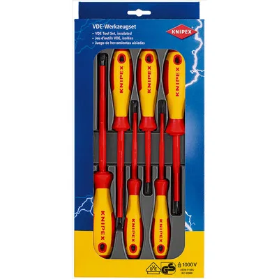 KNIPEX® - Schraubendreher-Set 00 20 12 V01 6-teilig Kunststoffverpackung