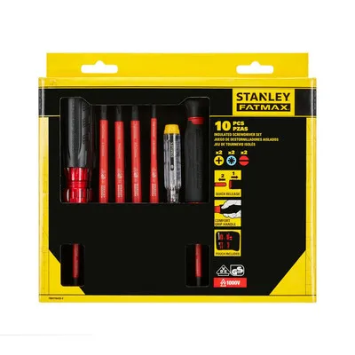 STANLEY® - Schraubendreher-Set Multi-Bit 1000V
