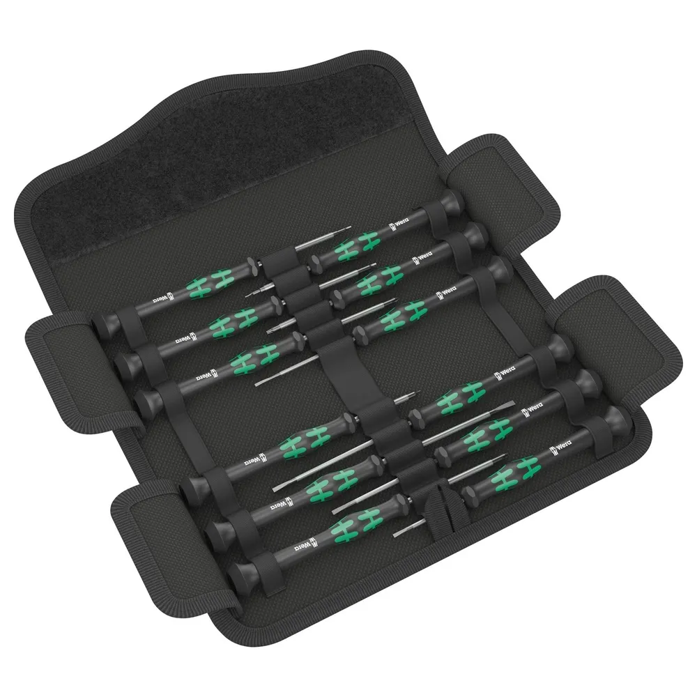 Wera Kraftform Micro 12 Universal 1 Elektroniker-Schraubendrehersatz - 073675