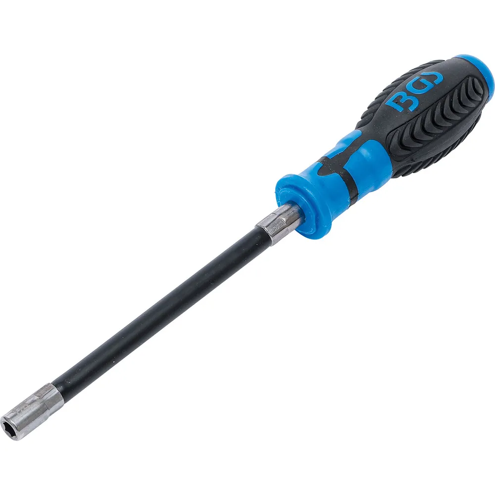 BGS Bit-Schraubendreher für Bits mit flexiblem Schaft Abtrieb Innensechskant 6,3 mm (1/4") - 7829
