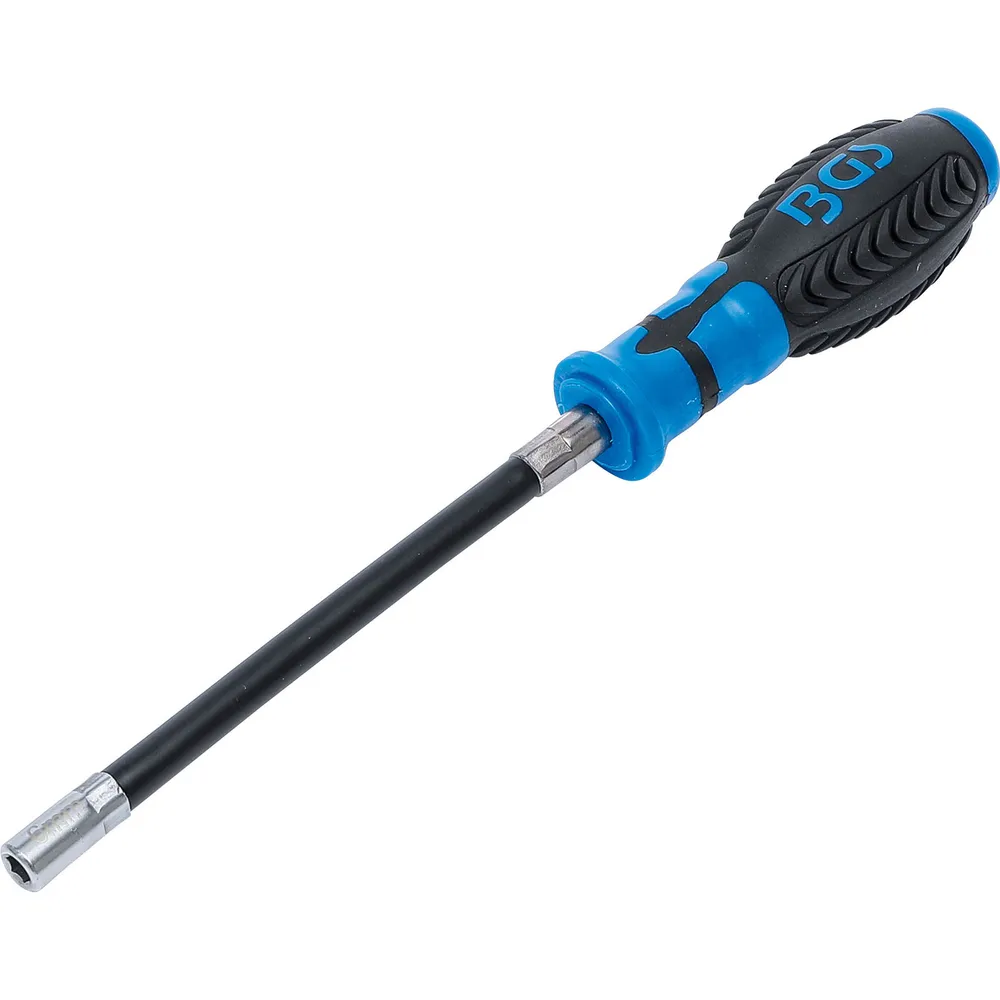 BGS Flexibler Sechskant-Schraubendreher SW 6 mm - 7826