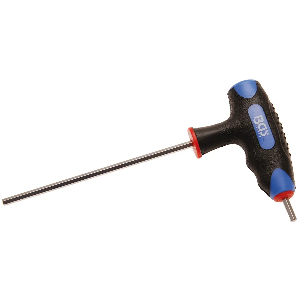 BGS Schraubendreher mit T-Griff und seitlicher Klinge Innensechskant 4 mm - 4010-4