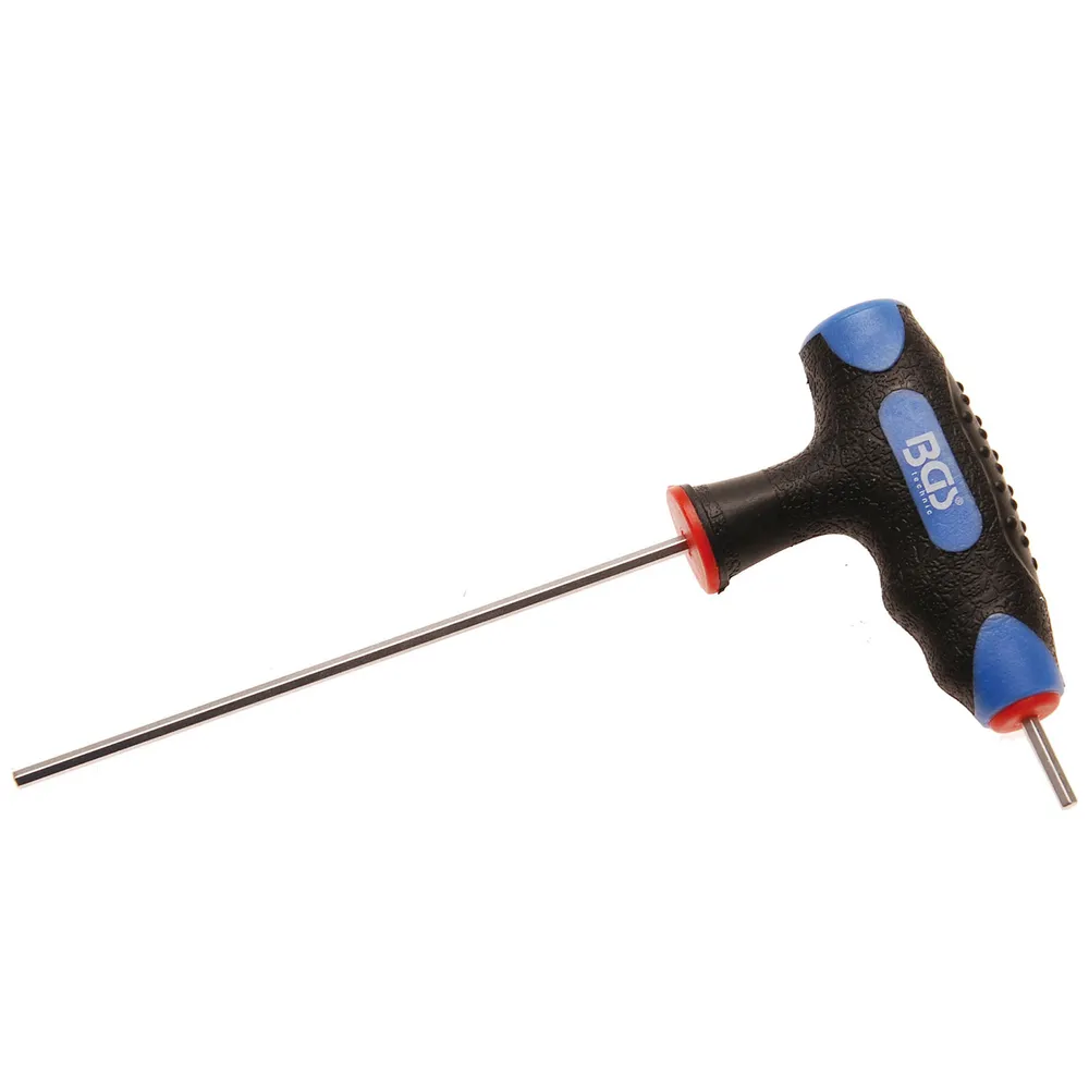 BGS Schraubendreher mit T-Griff und seitlicher Klinge Innensechskant 2,5 mm - 4010-2