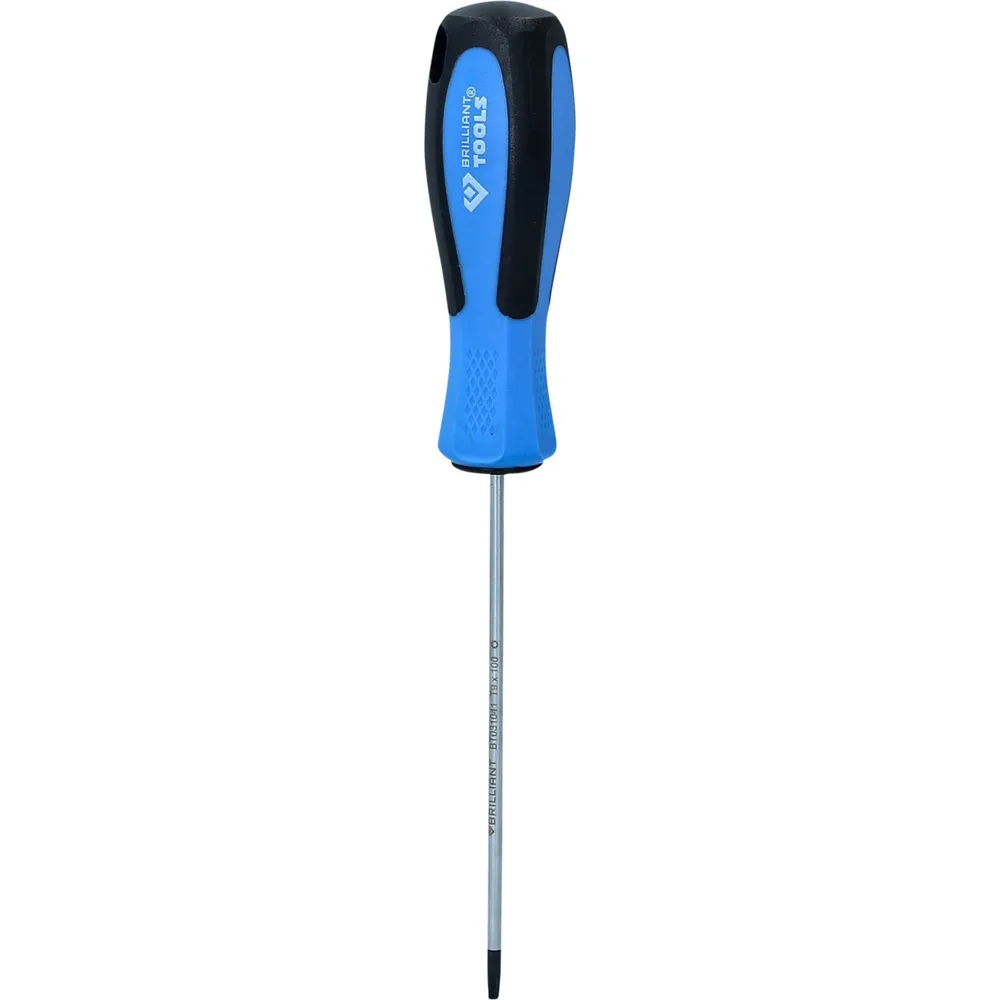 BRILLIANT TOOLS Schraubendreher TORX T9 x 100 mm - BT031041