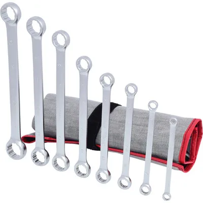 KSTOOLS® - ULTIMATEplus Doppel-Ringschlüssel-Satz, gerade, 8-teilig