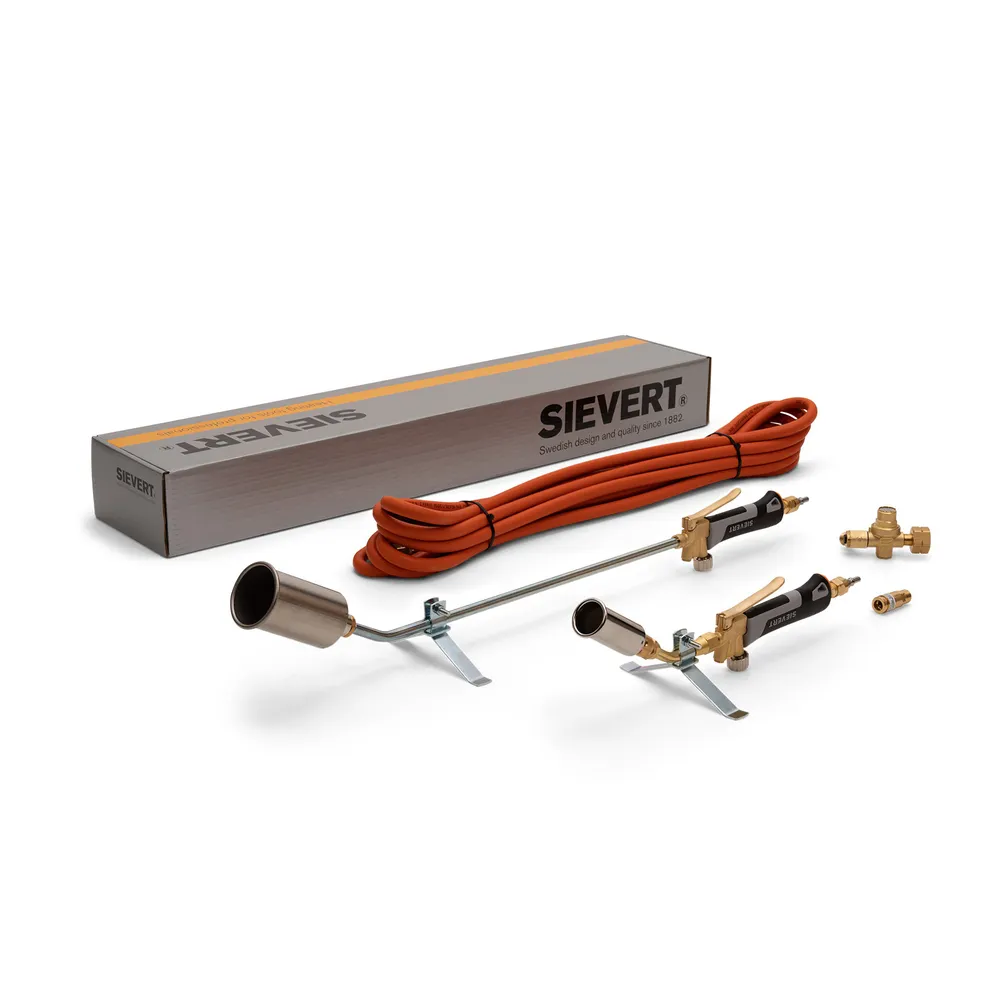 SIEVERT PRO 88 INOX Aufschweißbrenner Set - 10m - 766214