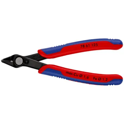 KNIPEX® - Seitenschneider Super Knips® 78 61 125 SB brüniert Mehrkomponenten 125mm