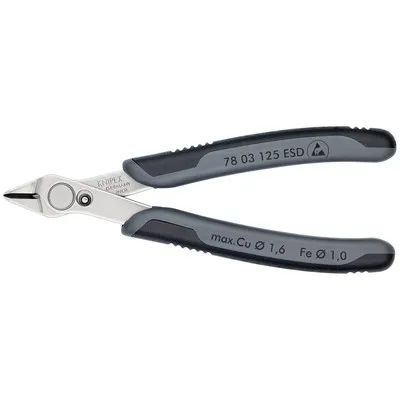 KNIPEX® - Seitenschneider Super Knips® 78 03 125 ESD poliert Mehrkomponenten 125mm