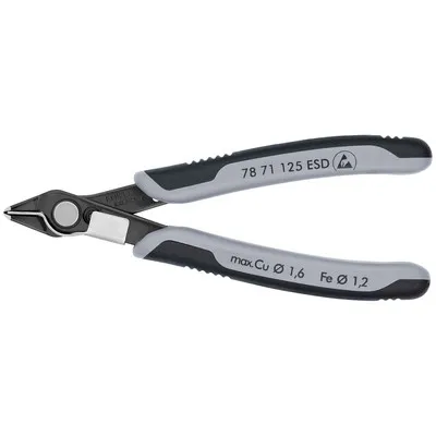 KNIPEX® - Seitenschneider Super Knips® 78 71 125 ESD brüniert Mehrkomp. 125mm