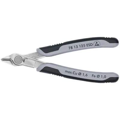 KNIPEX® - Seitenschneider Super Knips® 78 13 125 ESD poliert Mehrkomponenten 125mm