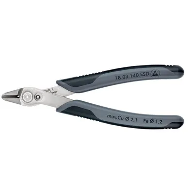 KNIPEX® - Seitenschneider Super Knips® 78 03 140 ESD poliert Mehrkomp. 140mm