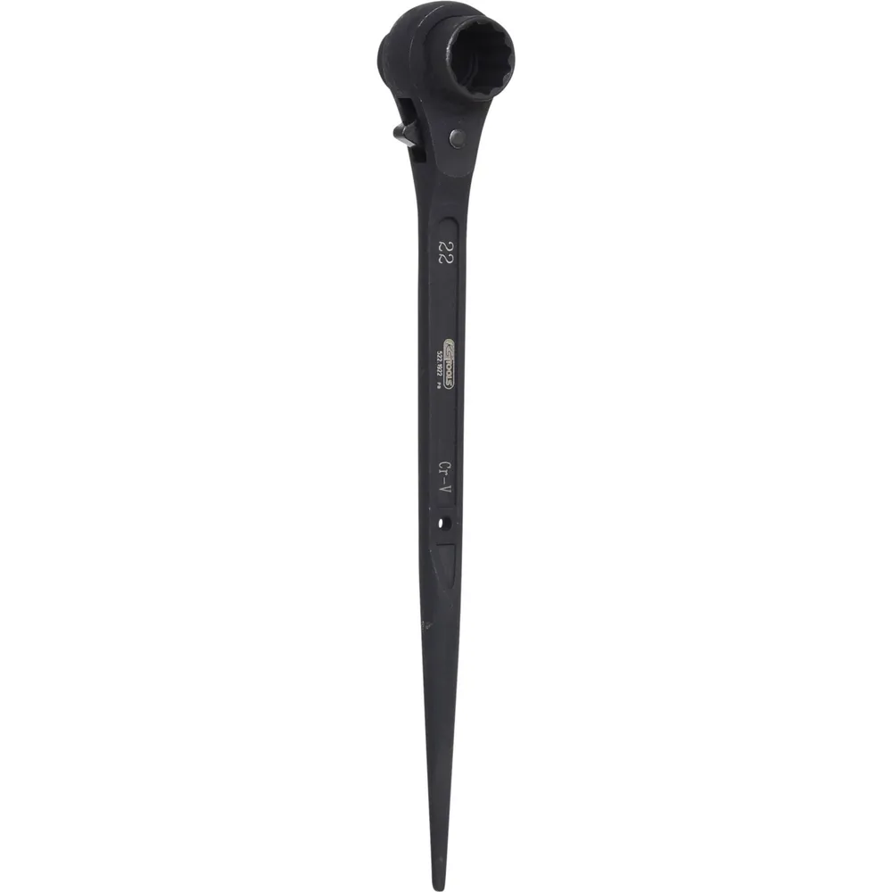 KS TOOLS Gerüstbauschlüssel umschaltbar 19 x 22 mm - 522.1922