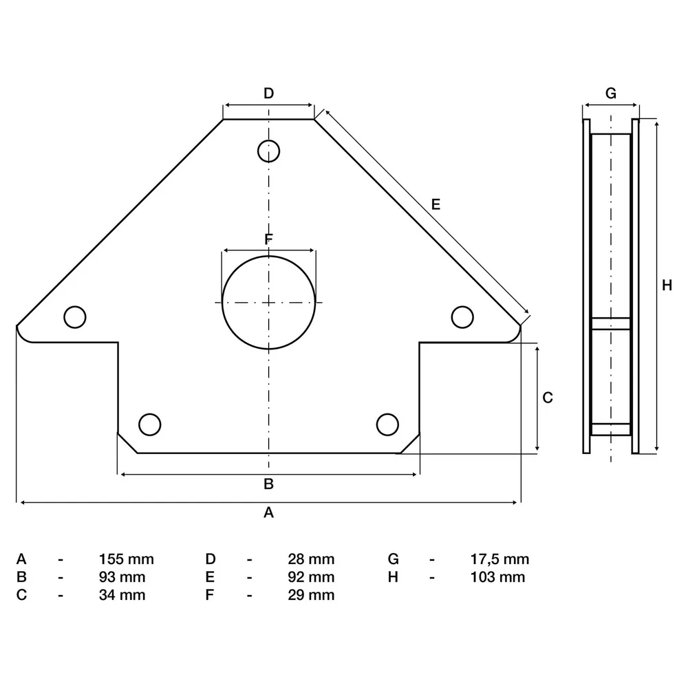 BGS Kraft-Magnethalter - 3008
