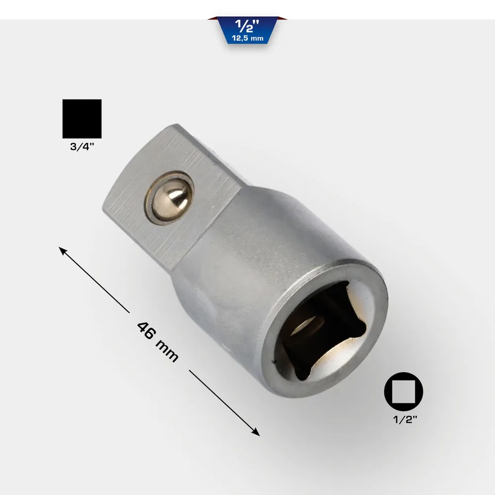 BRILLIANT TOOLS 1/2" Adapter auf 3/4" - BT022906