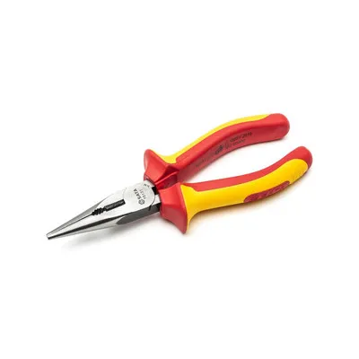 SATA - Flachrundzange mit Schneide, VDE isoliert, 6 ", 150 mm