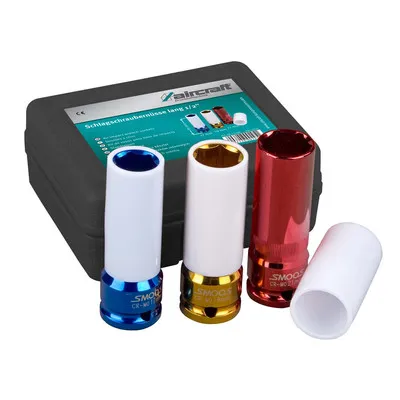 aircraft® - Schlagschraubernüsse LANG 17mm, 19mm, 21mm