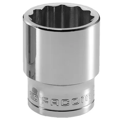 Facom - Steckschlüssel 1/2" 12-Kant 1.1/16" S.1P1/16