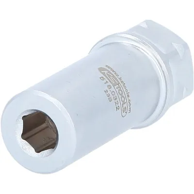 KSTOOLS® - 7 mm Durchgangs-Stecknuss, Länge 45 mm