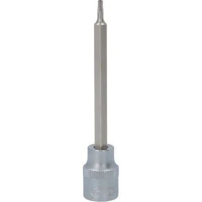 KSTOOLS® - 3/8" Bit-Stecknuss Torx mit Stirnlochbohrung, lang, TB10