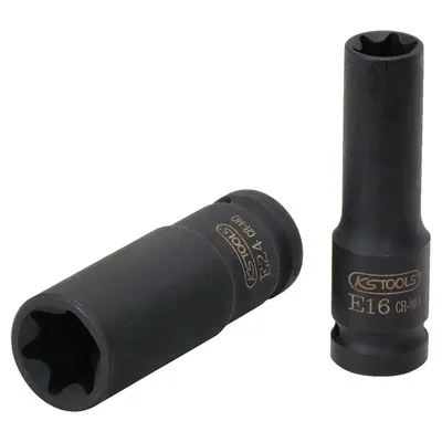 KSTOOLS® - 1/2" Torx-E-Kraft-Stecknuss, lang, E24