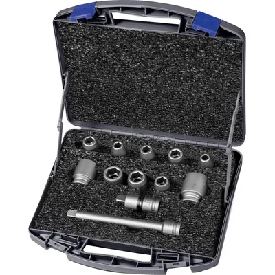 ASW - Kraft- Steckschlüssel-Satz 1/2" 12-teilig