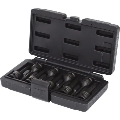 KSTOOLS® - 1/2" Kraft-Bit-Stecknuss-Satz Vielzahn, 9-teilig