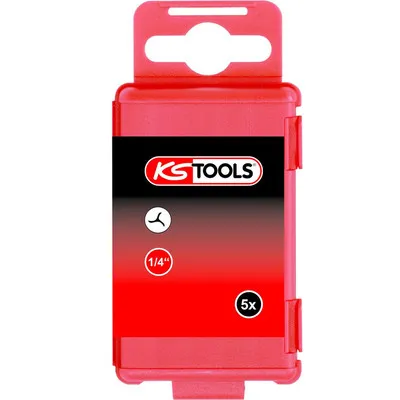 KSTOOLS® - 1/4" Bit TRIWING, 75mm, #6, 5er Pack