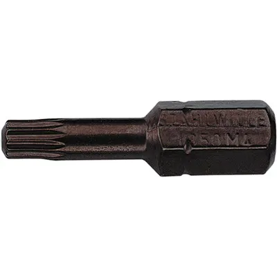 STAHLWILLE® - Bit-Schraubendrehereinsatz Größe M4 Außen-6kant C 6,3mm L.25mm