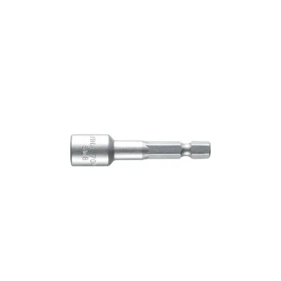 Wiha® - Bit Sechskant innen 7044 M magnetisch DIN ISO 1173 E 6,3 1/4" SW8x55mm