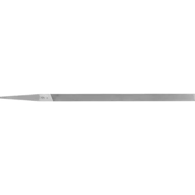 PFERD - Präzisions-Stiftenfeile Flachstumpf schmal 200mm Schweizer Hieb 2, mittel-fein