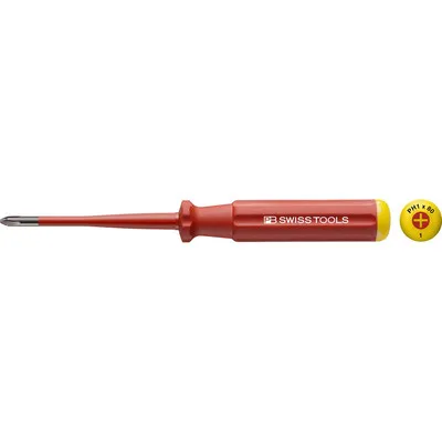 PB Swiss Tools - Schraubendreher VDE PH/S 1 x 80mm Classic