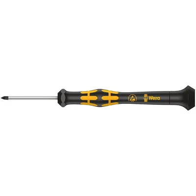 Wera® - 1572 ESD Kraftform Micro Schraubendreher für Microstix-Schrauben, 00 x 40mm