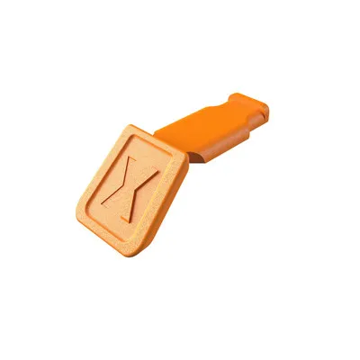 KNIPEX® - ColorCode Clips orange (10 Stück) 122 mm 006110CO