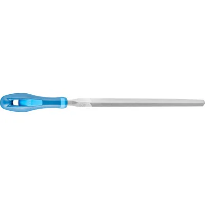 PFERD - Werkstattfeile mit Heft Dreikant 150mm Hieb 1 für grobe Zerspanung, Schruppen