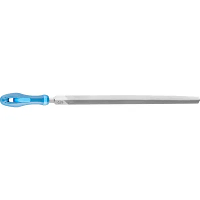 PFERD - Werkstattfeile mit Heft Dreikant 200mm Hieb 3 für Feinbearbeitung, Schlichten