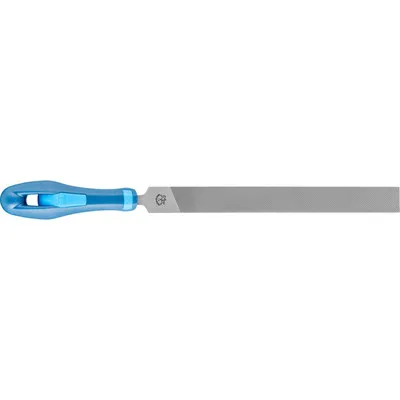 PFERD - Werkstattfeile mit Heft Flachstumpf 150mm Hieb 1 für grobe Zerspanung, Schruppen