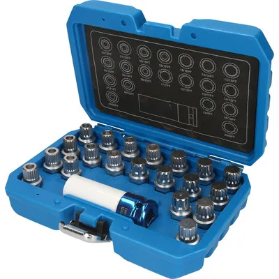 Brilliant Tools - Felgenschloss-Sortiment für BMW, 21-teilig
