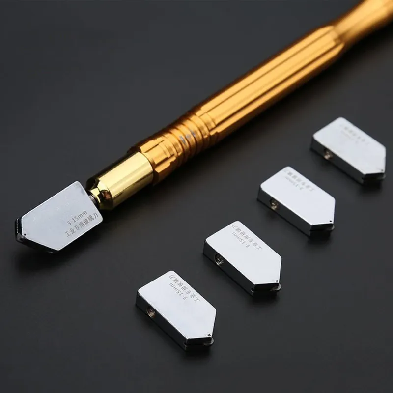 1pc Glas gerade Schneiden 3-15mm Glas Fliese Cutter Kopf Ersatz Zubehör